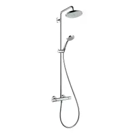 Душова система з термостатом Croma Hansgrohe 27185000 — вид на білому тлі
