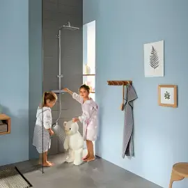 Душова система з термостатом Croma E Hansgrohe 27630000 — вид спереду
