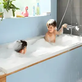 Душова система з термостатом Croma E Hansgrohe 27687000 — вид згори
