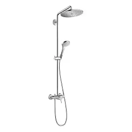Душова система зі змішувачем Croma Select S Hansgrohe 26791000 — вид на білому тлі