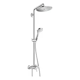 Душова система зі змішувачем Croma Select S Hansgrohe 26791000 — вид спереду