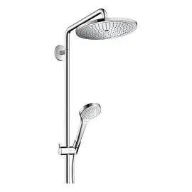Душова система зі змішувачем Croma Select S Hansgrohe 26791000 — бічний ракурс