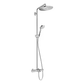 Душова система з термостатом Croma Select S Hansgrohe 26792000 — вид на білому тлі