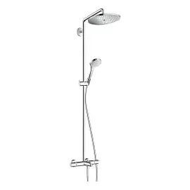 Душова система з термостатом Croma Select S Hansgrohe 26792000 — вид спереду