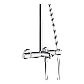 Душова система з термостатом Croma Select S Hansgrohe 26792000 — вид згори