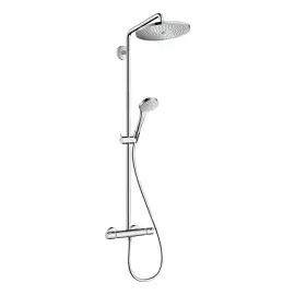 Душова система з термостатом Croma Select S Hansgrohe 26794000 — вид на білому тлі
