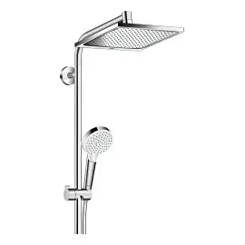 Душова система зі змішувачем Crometta E Hansgrohe 27284000 — бічний ракурс