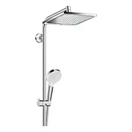 Душова система з термостатом Crometta E Hansgrohe 27298000 — бічний ракурс