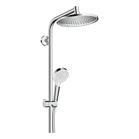 Душова система зі змішувачем Crometta S Hansgrohe 27269000 — ракурс 3/4