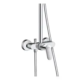 Душова система зі змішувачем Crometta S Hansgrohe 27269000 — вид всередину