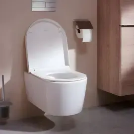 Унітаз EluPura S Hansgrohe 60193450 + 60148450 — вид згори