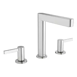 Змішувач для раковини Finoris Hansgrohe 76034000 Chrome — вид на білому тлі