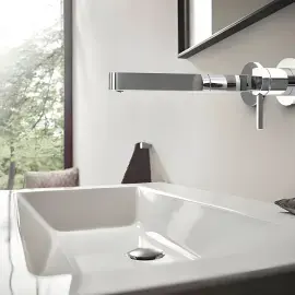 Змішувач для раковини Finoris Hansgrohe 76050000 Chrome — вид спереду