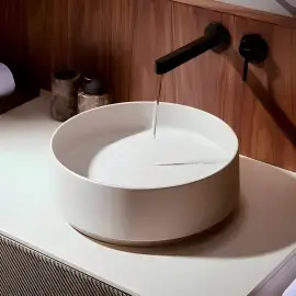Змішувач для раковини Finoris Hansgrohe 76050670 Matt Black — бічний ракурс