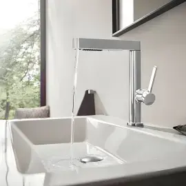 Змішувач для раковини Finoris Hansgrohe 76063000 Chrome — вид спереду