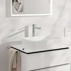 Змішувач для раковини Finoris Hansgrohe 76070000 Chrome — бічний ракурс