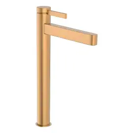 Змішувач для раковини Finoris Hansgrohe 76072140 Brushed Bronze — вид на білому тлі