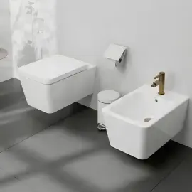Змішувач для біде Finoris Hansgrohe 76200140 Brushed Bronze — вид спереду