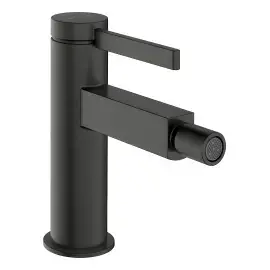 Змішувач для біде Finoris Hansgrohe 76200340 Brushed Black Chrome — вид на білому тлі
