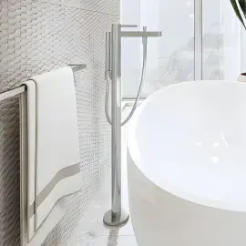Змішувач для ванни Finoris Hansgrohe 76445000 Chrome — вид спереду