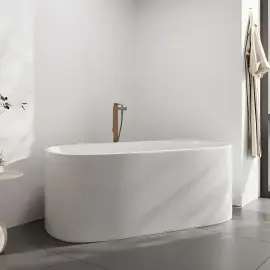 Змішувач для ванни Finoris Hansgrohe 76445140 Brushed Bronze — вид спереду