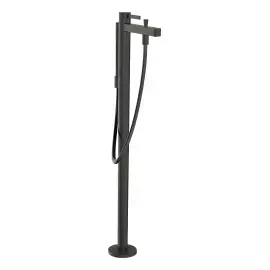Змішувач для ванни Finoris Hansgrohe 76445340 Brushed Black Chrome — вид на білому тлі