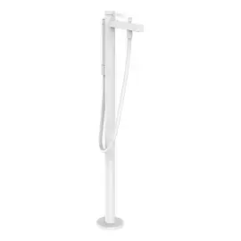 Змішувач для ванни Finoris Hansgrohe 76445700 White Matt — вид на білому тлі