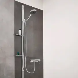 Змішувач для душу Finoris Hansgrohe 76620000 Chrome — вид спереду