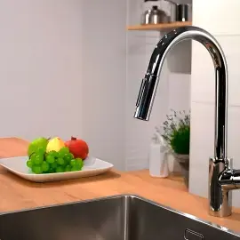 Змішувач для кухні Focus M41 Hansgrohe 31815000 Chrome — вид спереду