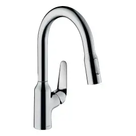 Смеситель для кухни Focus M42 Hansgrohe 71800000 — вид на белом фоне