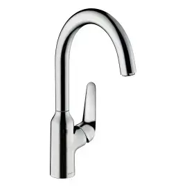 Смеситель для кухни Focus M42 Hansgrohe 71802000 — вид на белом фоне