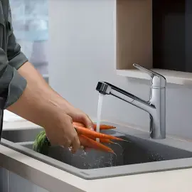 Змішувач для кухні Focus M42 Hansgrohe 71814000 Chrome — вид згори