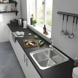 Змішувач для кухні Focus M42 Hansgrohe 71814000 Chrome — вид ззаду