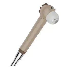 Ручний душ 2jet Jocolino Hansgrohe 28760210 Sand (recycled) — вид на білому тлі