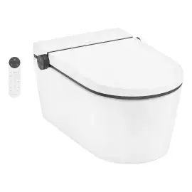 Унітаз-біде підвісний LavaPura Element S Hansgrohe 63021450 — вид на білому тлі