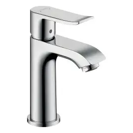 Змішувач для раковини Metris Hansgrohe 31088000 — вид на білому тлі