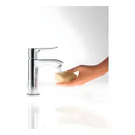 Змішувач для раковини Metris Hansgrohe 31186000 — вид спереду