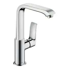 Змішувач для раковини Metris Hansgrohe 31187000 — вид на білому тлі