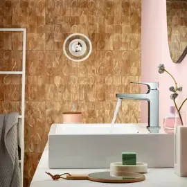 Змішувач для раковини Metropol Hansgrohe 32507000 Chrome — бічний ракурс