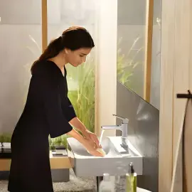Змішувач для раковини Metropol Hansgrohe 32507000 Chrome — вид згори