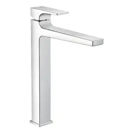 Змішувач для раковини Metropol Hansgrohe 32512000 Chrome — вид на білому тлі