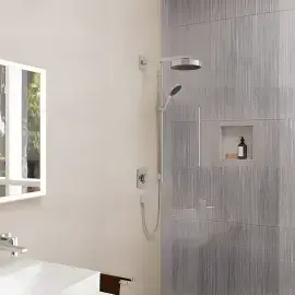 Змішувач для раковини Metropol Hansgrohe 32526000 Chrome — вид згори