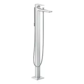 Змішувач для ванни Metropol Hansgrohe 32532000 Chrome — вид на білому тлі