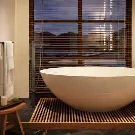 Змішувач для ванни Metropol Hansgrohe 32532000 Chrome — вид згори