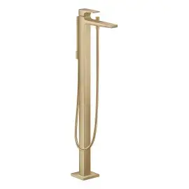 Змішувач для ванни Metropol Hansgrohe 32532140 Brushed Bronze — вид на білому тлі