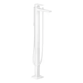 Змішувач для ванни Metropol Hansgrohe 32532700 White Matt — вид на білому тлі