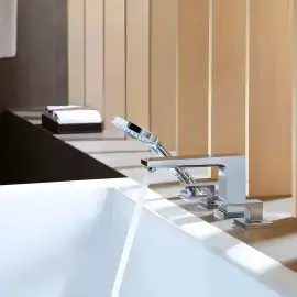 Змішувач для ванни Metropol Hansgrohe 32552000 — бічний ракурс