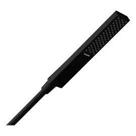Ручний душ 1jet Pulsify E Hansgrohe 24320670 Matt Black — вид на білому тлі
