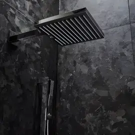 Верхний душ 1jet Pulsify E Hansgrohe 24331000 — боковой ракурс