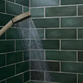 Ручний душ 3jet Pulsify Planet Edition Hansgrohe 26077210 — у встановленому вигляді